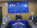 جلسه پیگیری و هماهنگی نهضت مدرسه‌سازی در شهرستان قدس برگزار شد