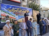 برگزاری رزمایش ۵۰۰۰ نفری گردان‌های جان‌فدا در شهرستان قدس