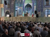 برگزاری نماز عبادی سیاسی جمعه شهرستان قدس با حضور فرماندار