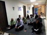 برگزاری مراسم زیارت عاشورا در اداره ورزش و جوانان شهرستان قدس