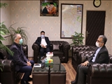 نشست صمیمی سردار ظهیری فرماندهی انتظامی غرب استان تهران با گلی کانی فرماندار شهرستان قدس 