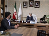 نشست فرماندار شهرستان قدس با سرپرست اداره برق