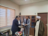 <br/>دیدار فرماندار قدس و امام جمعه با رئیس دادگستری شهرستان 