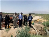 بازدید سرپرست معاونت برنامه ریزی و هماهنگی امور عمرانی فرمانداری قدس از تصفیه خانه فاضلاب شهرستان<br/>
