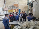 بازدید معاون فرماندار قدس در روزهای پایانی سال 1401 از صنایع شهرستان 