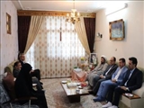 دیدار با خانواده‌های شهدا در اولین روز سال ۱۴۰۲