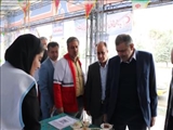بازدید معاون امنیتی و انتظامی استانداری تهران از ایستگاه‌های ستاد خدمات سفر شهرستان قدس