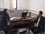 دیدار رئیس اداره ورزش و جوانان با رئیس ادار تعاون، کار و رفاه اجتماعی شهرستان قدس