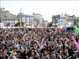 برگزاری کاروان شادی عید بزرگ غدیر در شهرستان قدس 