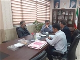 دیدار رئیس ورزش و جوانان شهرستان قدس با نماینده مجلس شورای اسلامی