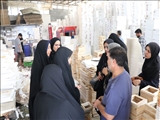 بازدید مدیر کل دفتر امور زنان و خانواده استانداری تهران از یک واحد تولیدی شهرستان قدس