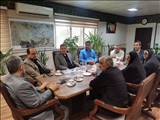 دیدار بخشدار، دهیار و اعضای شورای دانش با فرماندار قدس