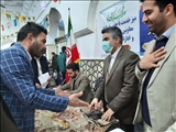 میز خدمت مسئولان شهرستان پیشوا همزمان با دهه فجر 
