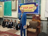  برگزاری میز خدمت فرماندار و مسئولین شهرستان در مسجد ابوذر شهر گلستان