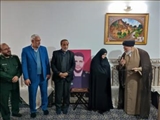 دیدار فرماندار و مسئولین شهرستان با خانواده شهید والامقام امیر کمندی، به مناسبت چهارمین سالگرد شهادت سپهبد شهید حاج قاسم سلیمانی