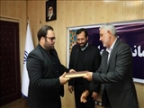 معارفه سرپرست جدید اداره فرهنگ و ارشاد اسلامی شهرستان بهارستان