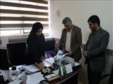 بازدید سرزده معاونین فرمانداری بهارستان از دهیاری ریه