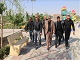رصد میدانی روند آماده‌سازی موکب‌های پذیرایی آیین وداع و تشییع رهبر شهید