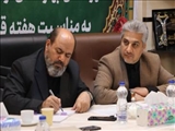 کلنگ‌زنی تصفیه‌خانه شهرک صنعتی قلعه‌میر همزمان با بررسی مشکلات تولیدکنندگان در بهارستان