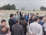 بازدید از اراضی و بررسی طرح هادی روستای امامزاده باقرع