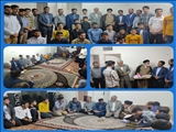 حضور عبداله نوحی فرماندار شهرستان بهارستان در محفل انس با قرآن 