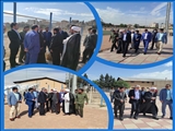 بازدید فرماندار شهرستان بهارستان از زمین چمن نسیم شهر 