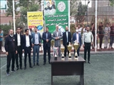 حضور فرماندار شهرستان بهارستان در اختتامیه مسابقات فوتسال شهرداری صالحیه