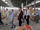 بازدید و بازرسی اعضاء ستاد تنظیم بازار شهرستان بهارستان از محل کالاهای اساسی
