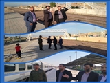 بازدید از توقفگاه قطار گلستان شهرستان بهارستان