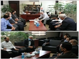 جلسه فرماندار شهرستان بهارستان با رئیس و اعضای اتحادیه نانوایان شهرستان
