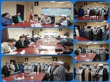 آئین معارفه رئیس جدید اداره تبلیغات اسلامی بهارستان 