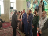  تجلیل از ایثارگران عرصه وقف شهرستان بهارستان به مناسبت هفته دفاع مقدس
