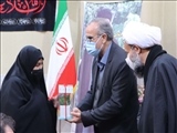 آیین تجلیل از مادران و همسران شهدای قرچک