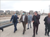 بازدید میدانی فرماندار قرچک از وضعیت زیرساختی شهرک‌های مسکونی