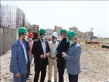 بازدید فرماندار قرچک از پروژه در حال ساخت اقدام ملی مسکن