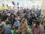 حضور فرماندار قرچک در نماز جمعه 26 فروردین ماه