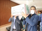 آیین وداع با شهید گمنام در فرمانداری قرچک برگزار شد