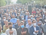 اقامه نماز باشکوه عید سعید فطر در قرچک