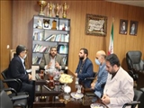 بازدید فرماندار از اداره ورزش و جوانان شهرستان قرچک