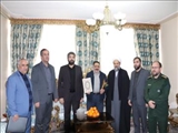 دیدار مسئولان شهرستان قرچک از جانبازان دفاع مقدس