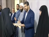 برگزاری مراسم تجلیل از معلمان نهضت سوادآموزی در قرچک