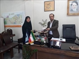 دیدار رئیس اداره کتابخانه های عمومی شهرستان قرچک با رئیس اداره مخابرات