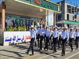برگزاری صبحگاه مشترک نیروهای مسلح شرق استان تهران