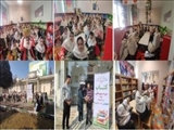 بازدید دانش آموزان مدرسه ابتدایی عطر دانش از کتابخانه اقبال لاهوری قرچک