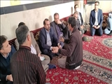 ‍ استقرار میز خدمت مسئولان شهرستان قرچک در روستای امین آباد
