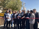 آئین افتتاحیه پروژه‌ روکش آسفالت معابر روستای محمدآباد شهرستان قرچک با حضور معاون هماهنگی امور عمرانی استانداری تهران