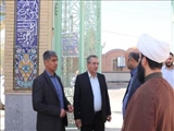 بررسی و ساماندهی محوطه امامزاده ولی‌آباد توسط فرماندار شهرستان قرچک