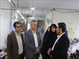 بازدید فرماندار قرچک از واحد تولیدی پوشاک در راستای حمایت از کارآفرینان و رفع موانع تولید