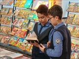استقبال خوب دانش آموزان و مهدآموزان از  نمایشگاه کتاب قرچک