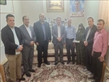 دیدار فرماندار شهرستان قرچک با خانواده شهید والامقام میثم نجفی و جانباز سرافراز مصطفی میرزایی